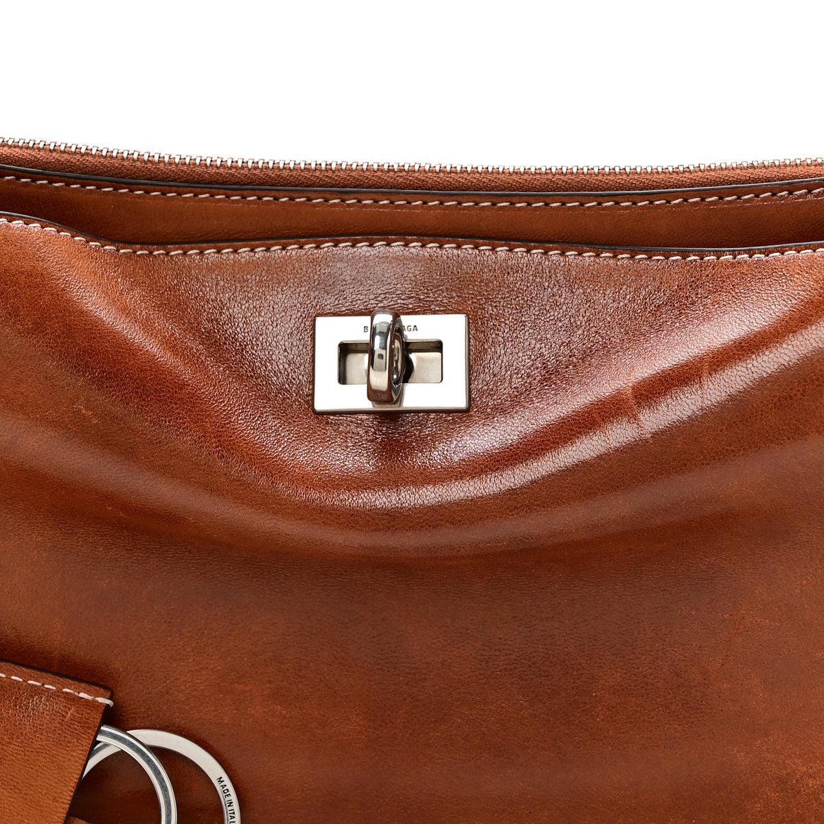 Vegetable Tanned Lambskin Rodeo Sling Pochette Tan Cowboy
