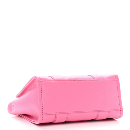 Marc Jacobs Grained Calfskin Small The Tote Bag Pink 4 of 10