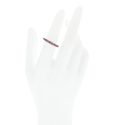 David Yurman Sterling Silver Rhodolite Garnet Cable Berries Ring 52 6 2 of 4