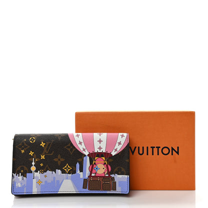 Louis Vuitton Monogram 2019 Christmas Animation Sarah Wallet 9 of 9