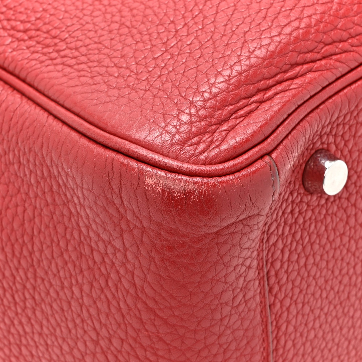 Taurillon Clemence Lindy 30 Rouge Garance