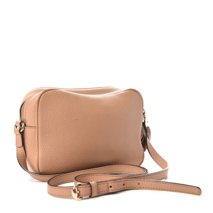 Gucci Pebbled Calfskin Small Soho Disco Bag Camelia 3 of 11