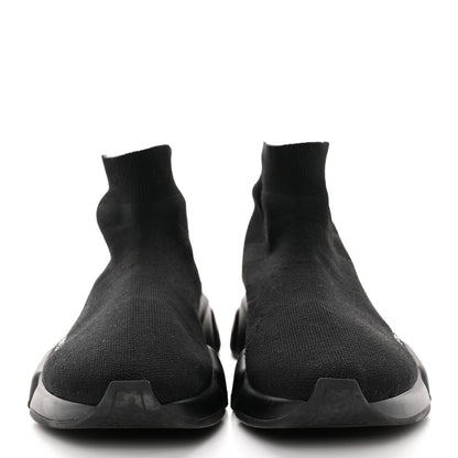 Balenciaga Technical 3D Recycled Knit Womens Speed 2.0 Sneakers 36 Monocolor Black 2 of 13