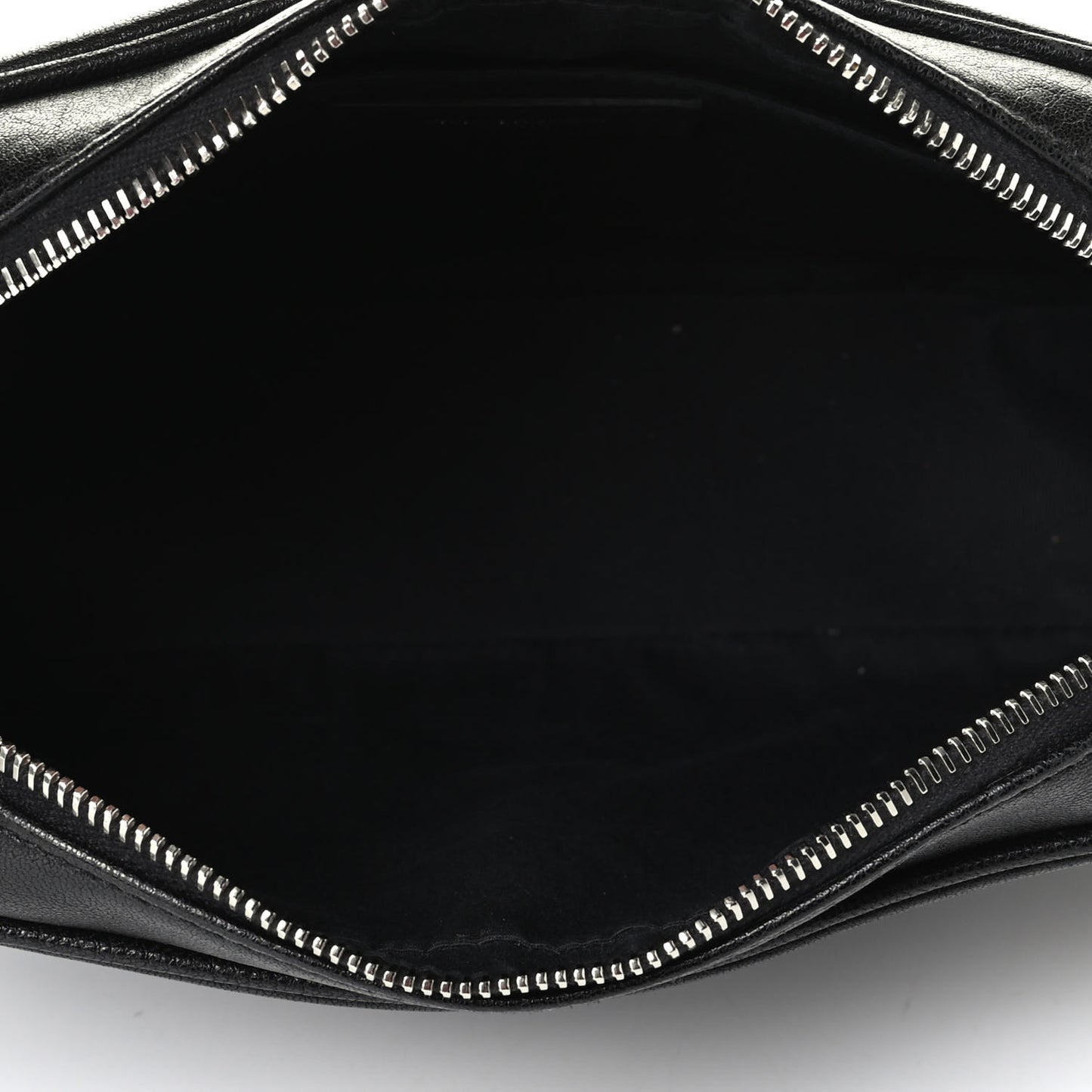 Lambskin Monogram Embossed Small Lou Camera Bag Black