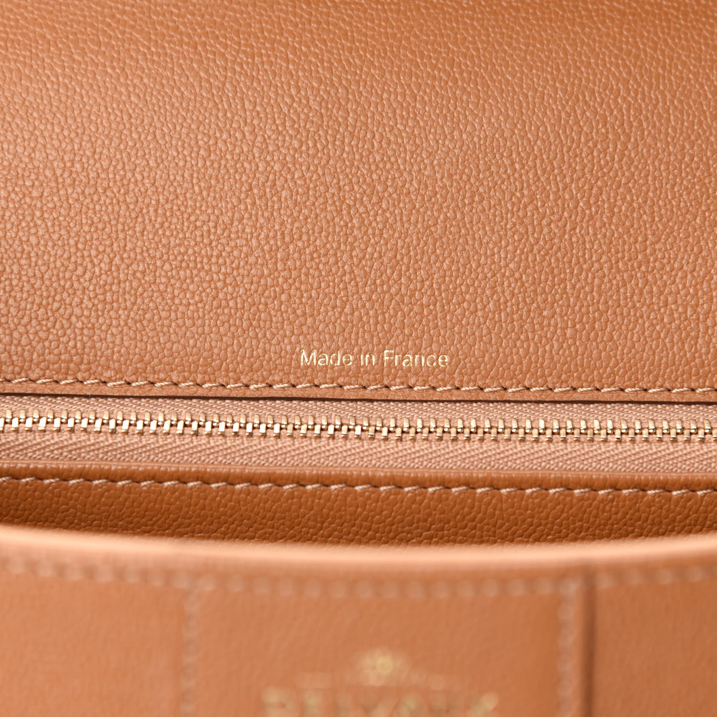 Calfskin Mini Brillant East West Satchel Natural