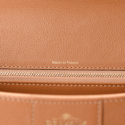 Delvaux Calfskin Mini Brillant East West Satchel Natural 11 of 12