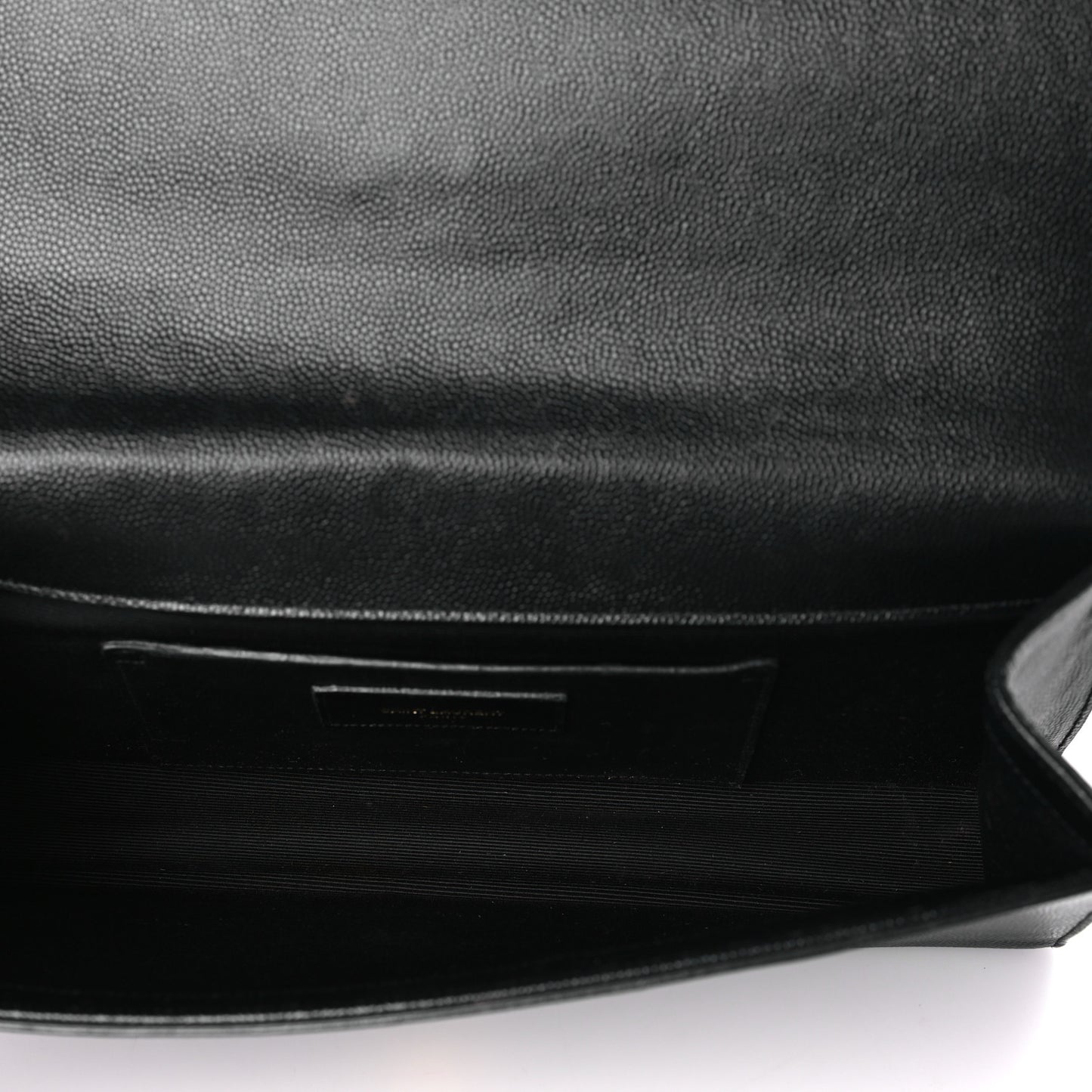 Grain De Poudre Monogram Cassandre Clutch Black