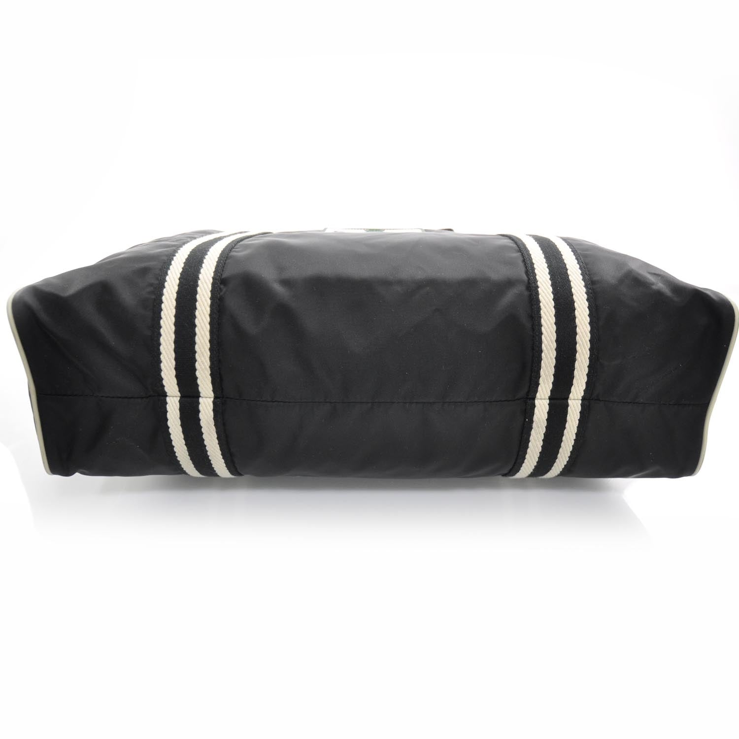 Gucci Nylon Large Tote Navy Unisex 4 of 8