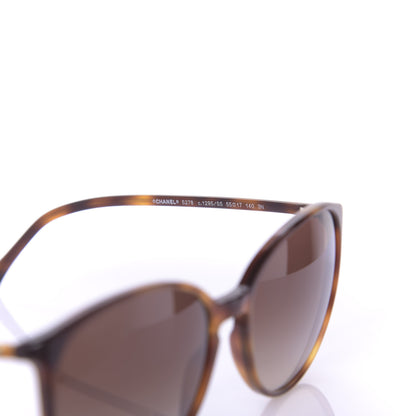 Chanel Acetate Round Sunglasses 5278 Tortoise 5 of 7