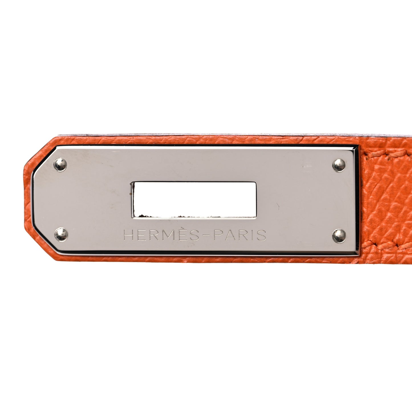 Epsom Birkin 35 Orange