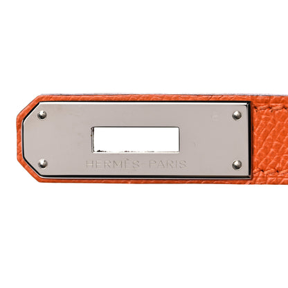 Hermes Epsom Birkin 35 Orange 27 of 34