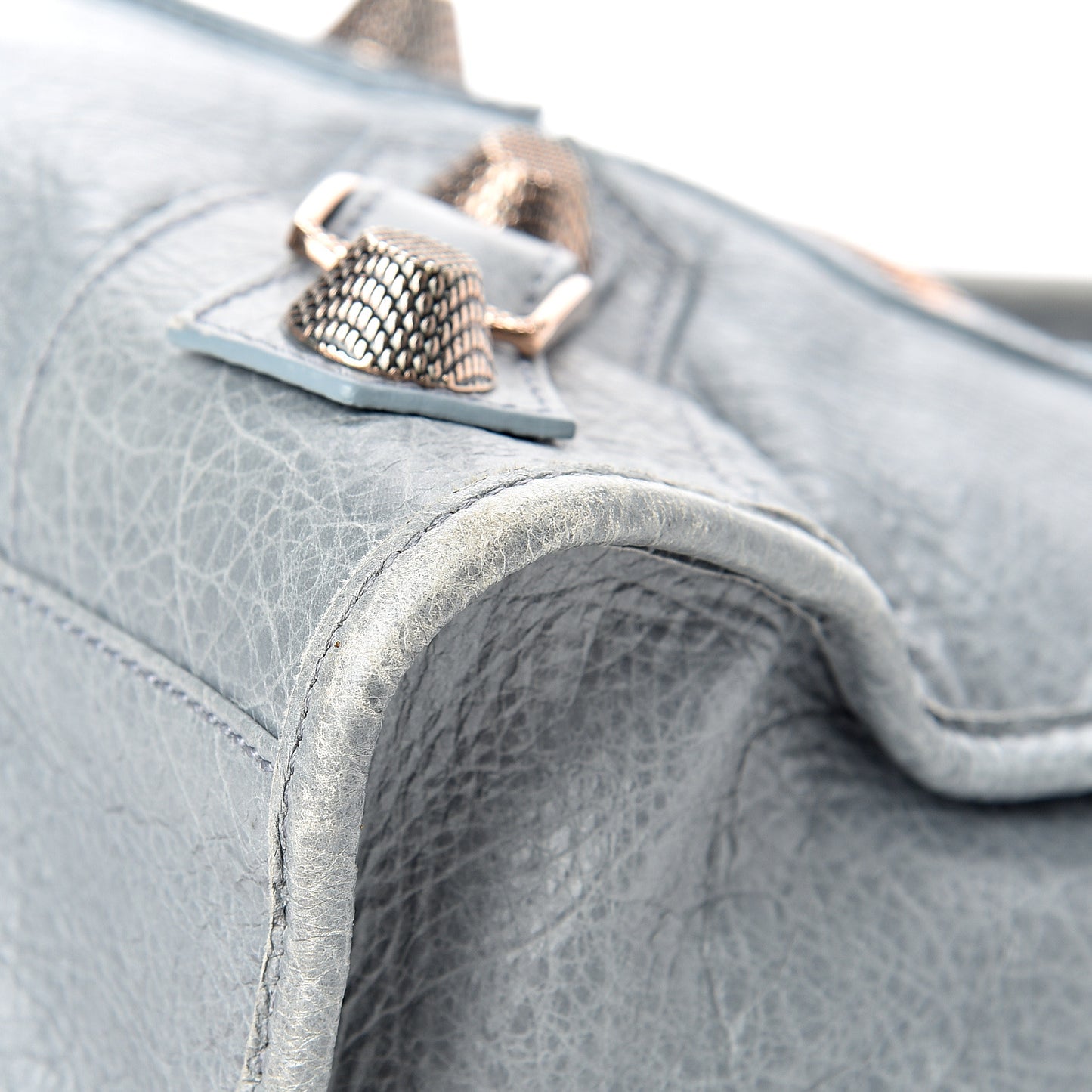 Agneau Giant 12 Rose Gold Hardware City Ardoise