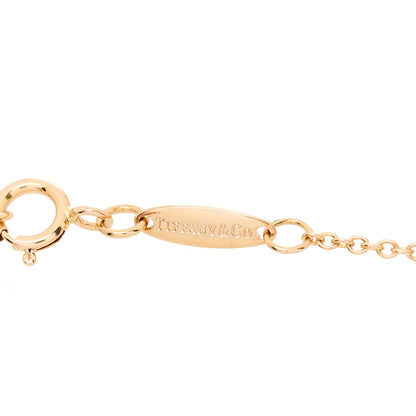 Tiffany 18K Rose Gold Diamond .15ctw Elsa Peretti Diamonds by the Yard Station Bracelet 5 of 6