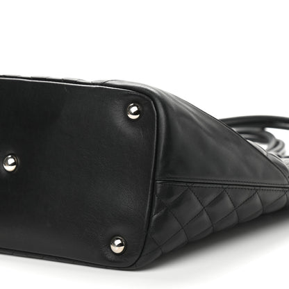 Chanel Calfskin Quilted Large Cambon Tote Black 10 of 10