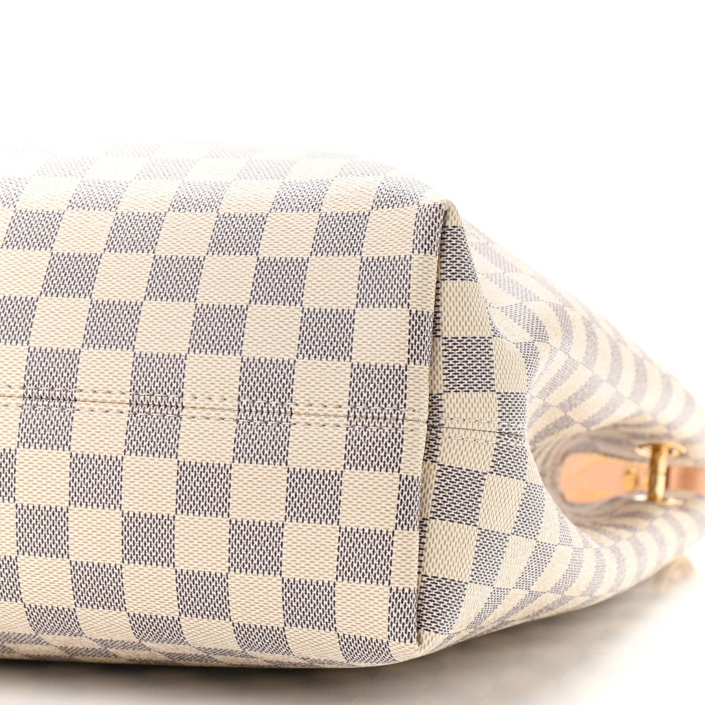Damier Azur Graceful MM Rose Ballerine
