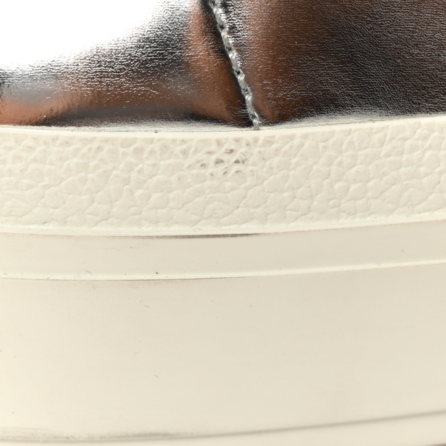 Givenchy Calfskin Band Logo Womens City Sneakers 39 Silvery 12 of 14