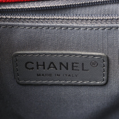 Chanel Caviar Quilted Large French Riviera Flap Red 6 of 10