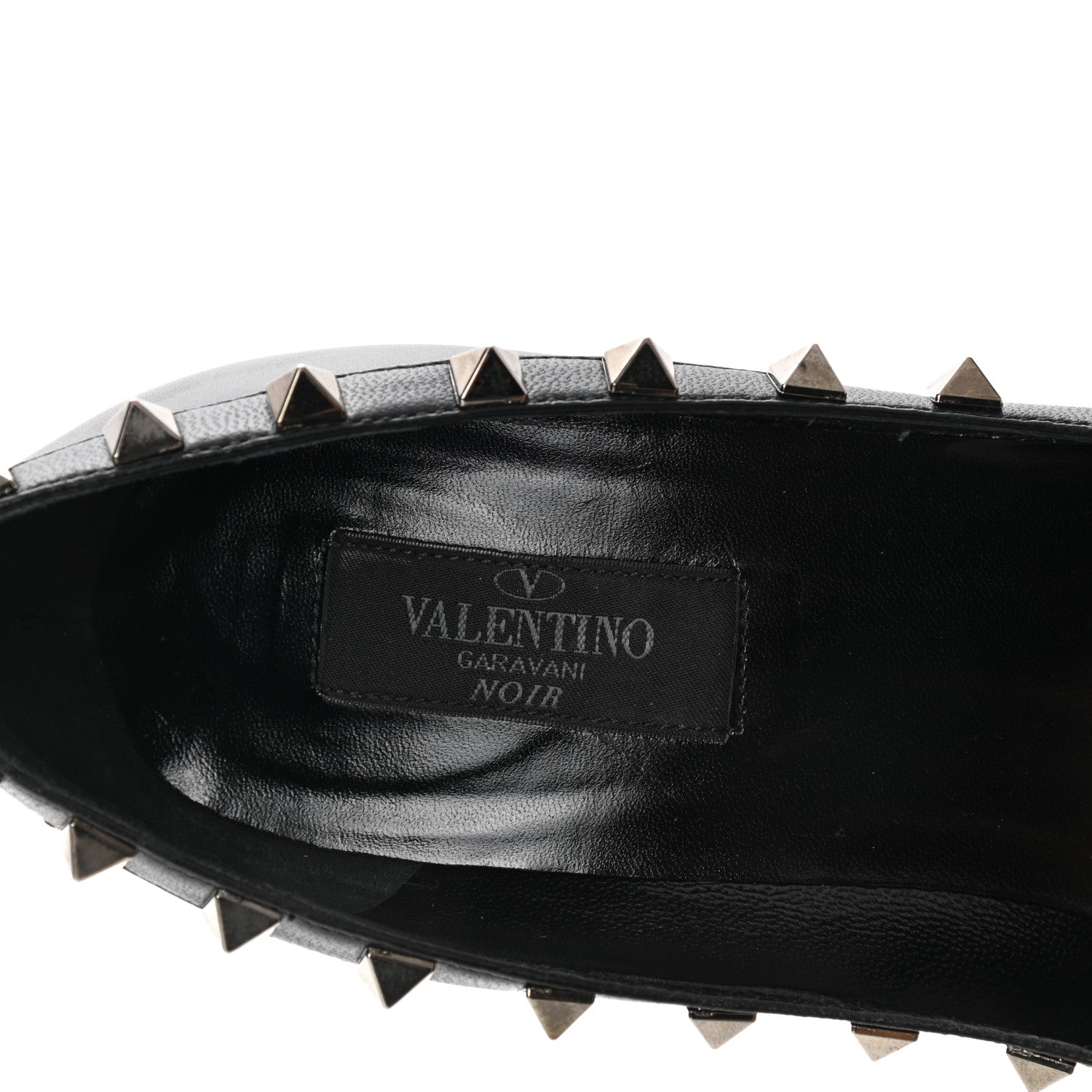 Valentino Garavani Nappa Rockstud 100mm Pumps 36 Black 7 of 9