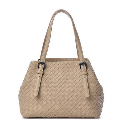 Bottega Veneta Nappa Intrecciato Seamless Tote Mink 1 of 10