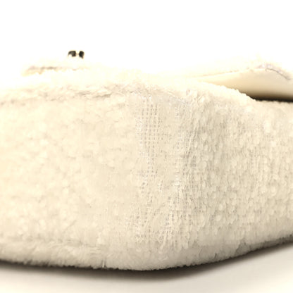 Chanel Sequin Mini Rectangular Flap White 10 of 11