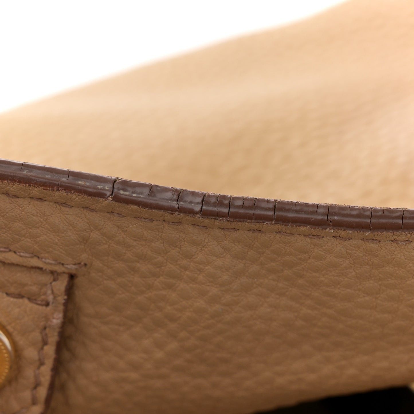 Vitello Daino Side Pocket Hobo Noisette