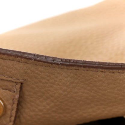 Prada Vitello Daino Side Pocket Hobo Noisette 12 of 17