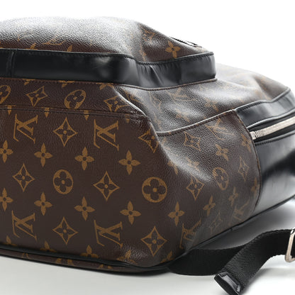 Louis Vuitton Monogram Macassar Josh Backpack 6 of 9