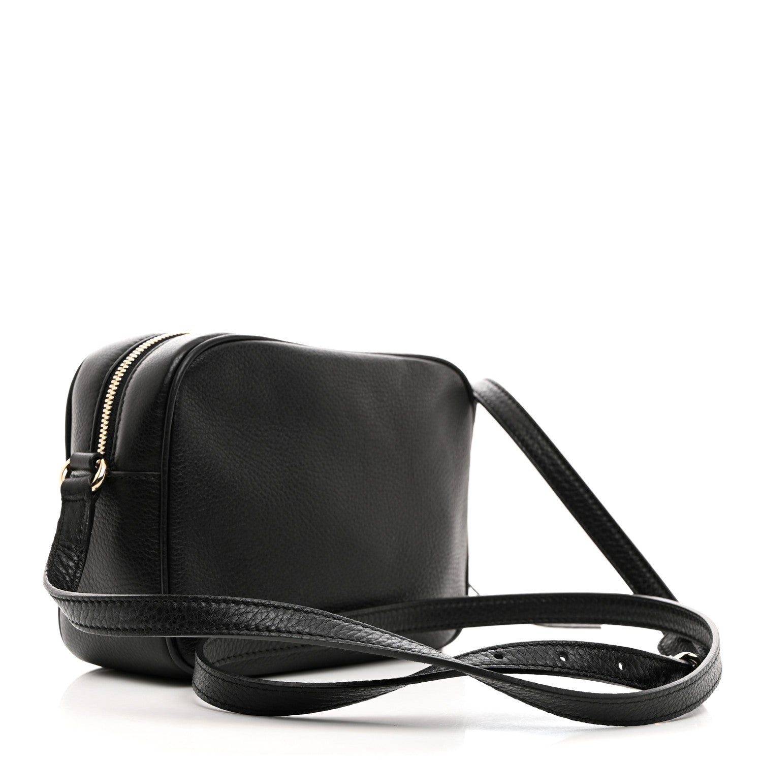 Gucci Pebbled Calfskin Small Soho Disco Bag Black 3 of 11