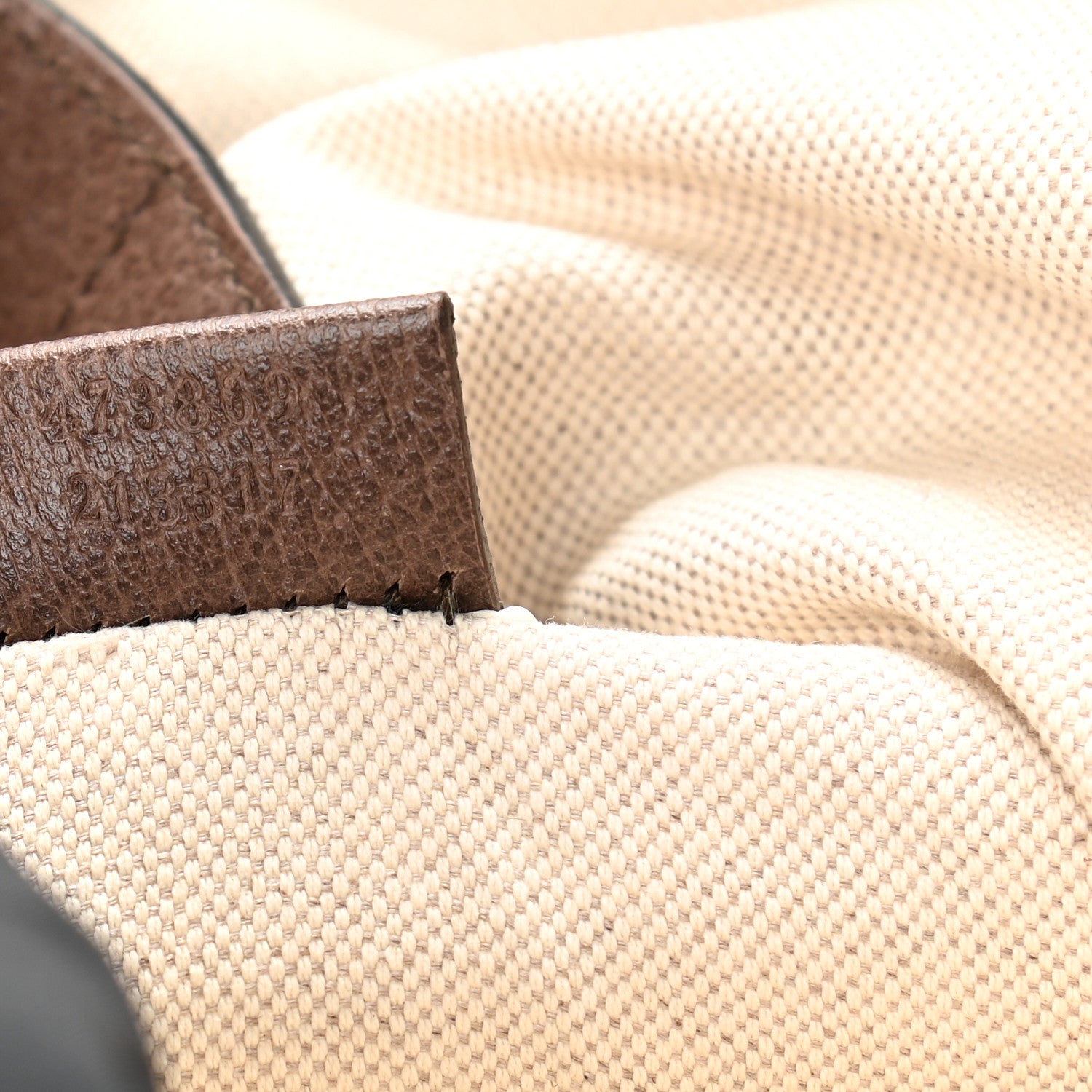 Gucci Soft GG Supreme Monogram Courrier Web Double Buckle Backpack Beige New Acero 6 of 11