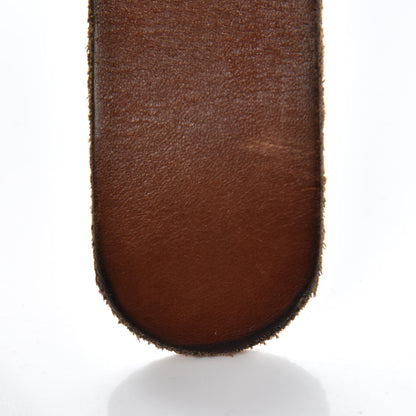 Gucci Faded Calfskin Double G 40mm Belt 85 34 Cuir 9 of 11