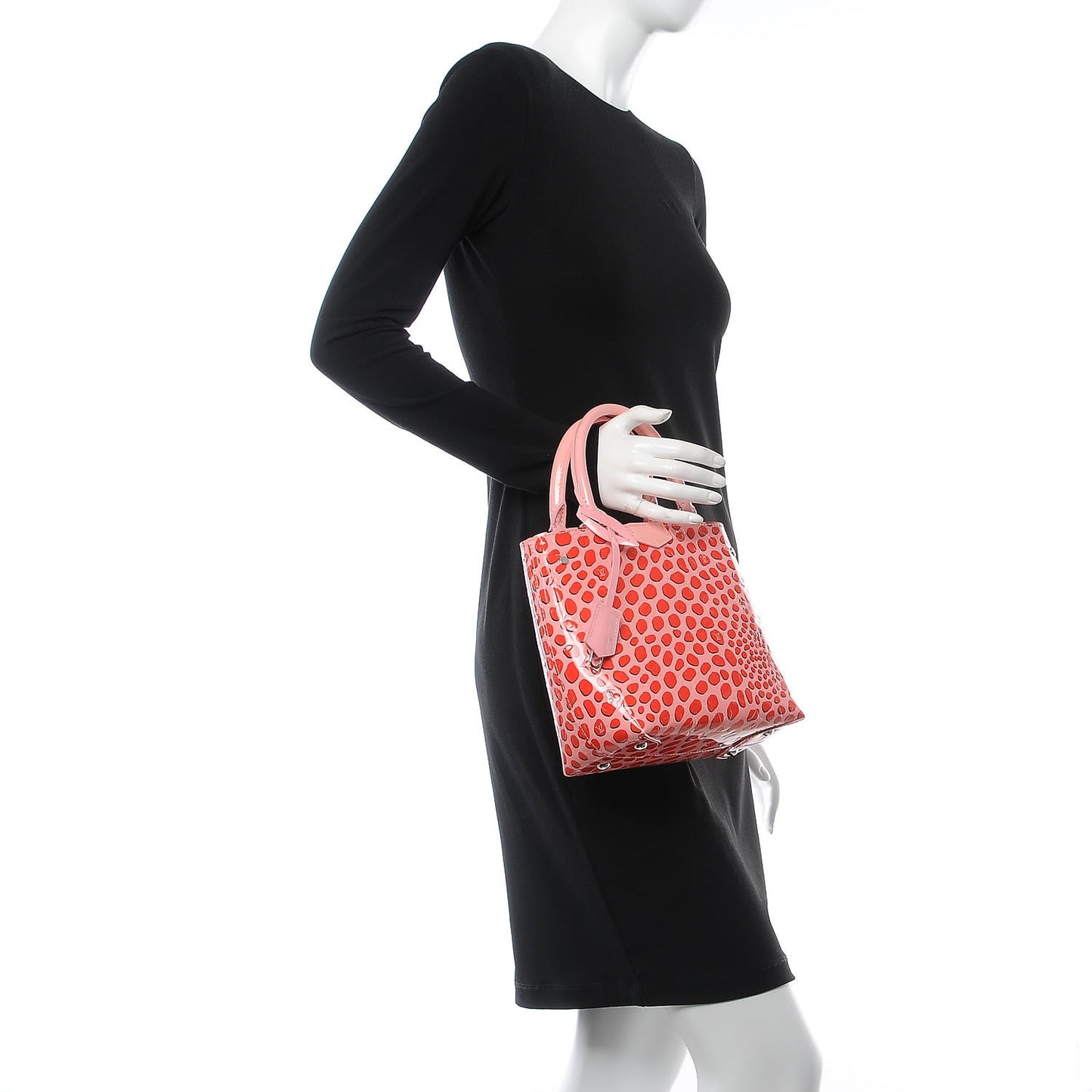 Vernis Jungle Dots Open Tote Sugar Pink Poppy