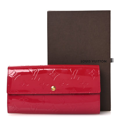 Louis Vuitton Vernis Sarah Wallet Pomme D'Amour 9 of 9