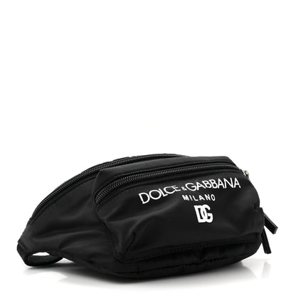 Dolce & Gabbana Nylon Logo Belt Bag Black 4 of 10