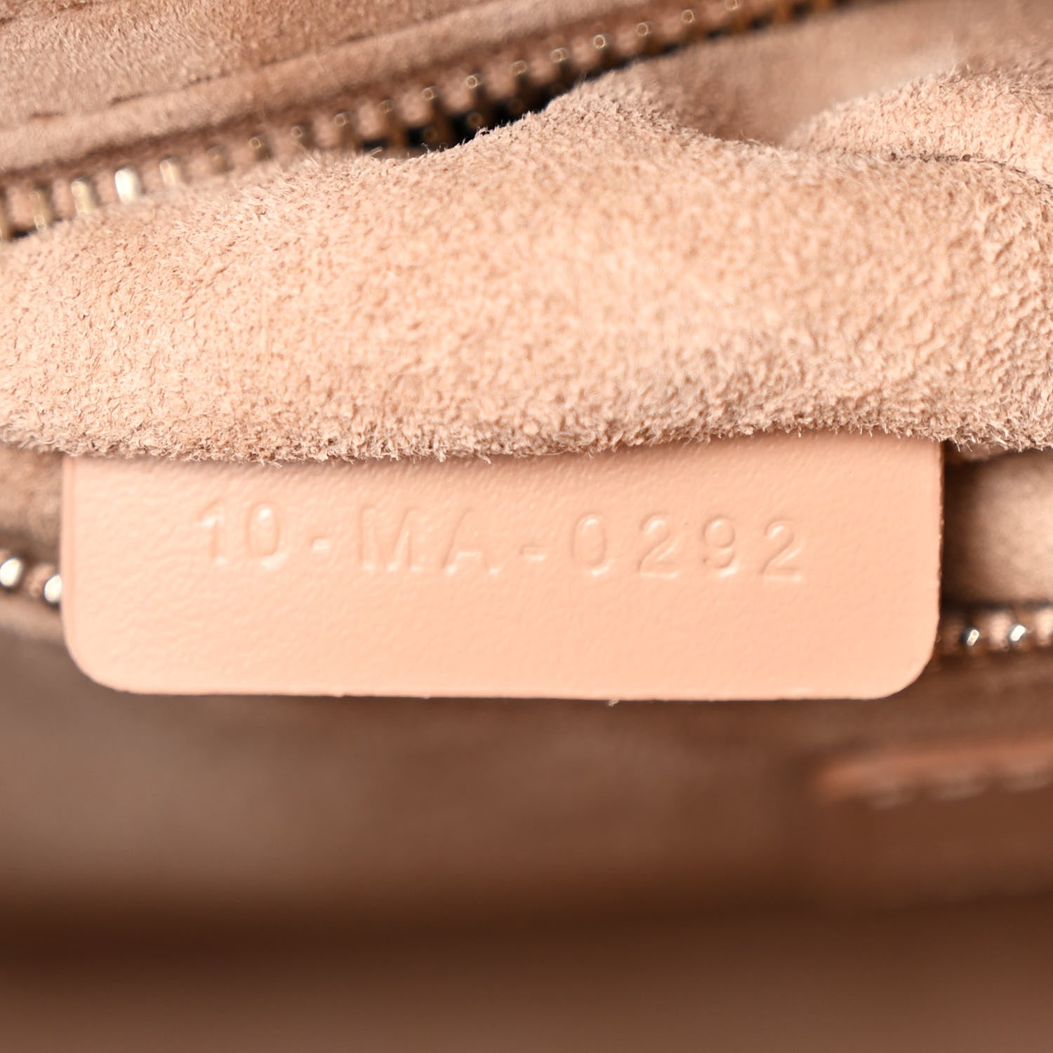 Christian Dior Calfskin Cannage Diamond Small My ABCDior Lady Dior Rose Des Vents 7 of 14