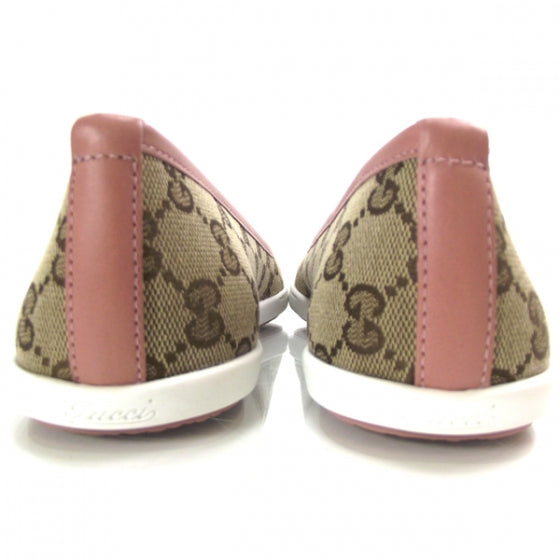 Monogram Ballet Flats 37.5 Pink