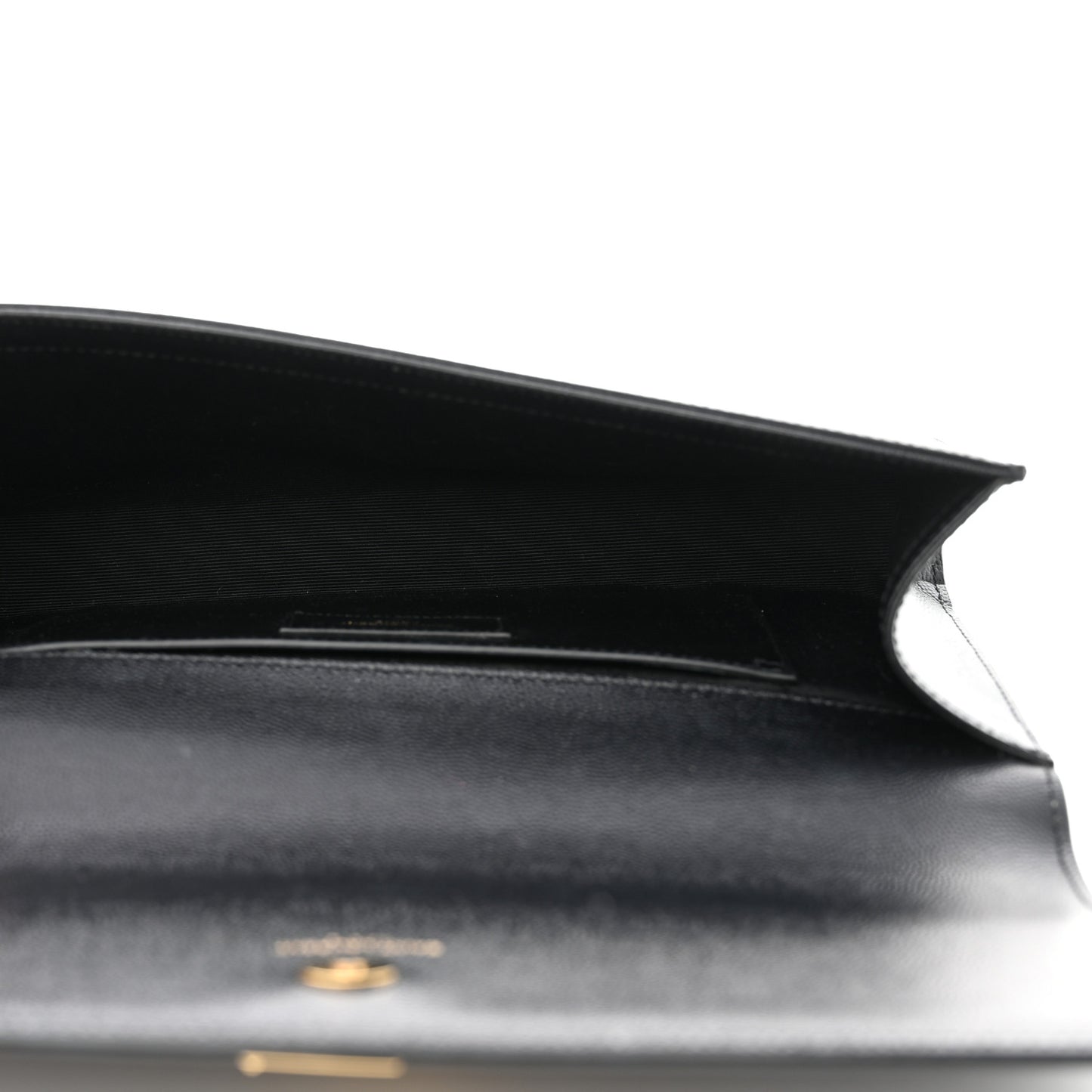 Grain De Poudre Monogram Cassandre Clutch Black