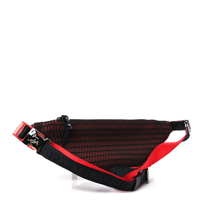 Christian Louboutin Calfskin Pyramid Embossed Parisnyc Belt Bag Black 3 of 8