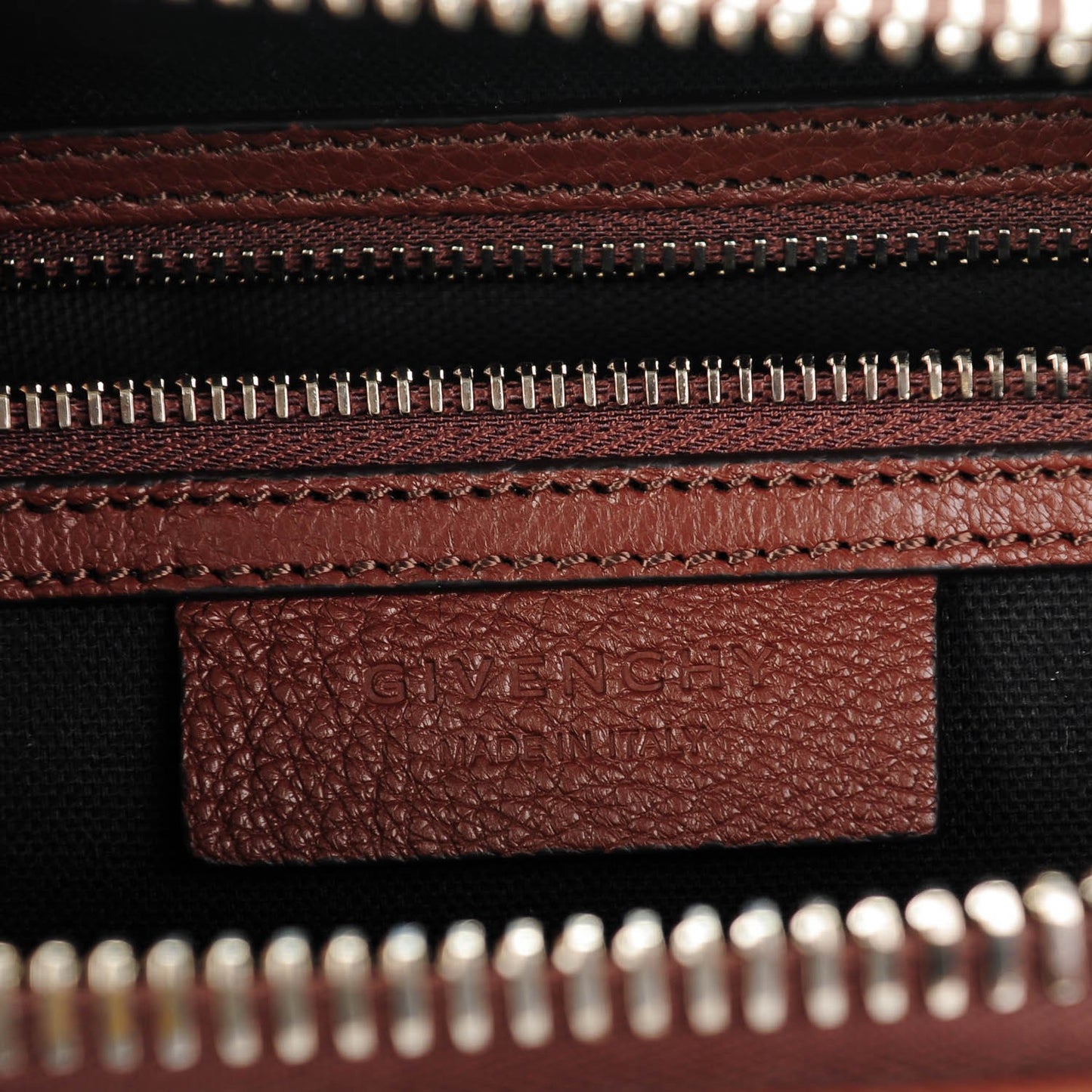 Sugar Goatskin Medium Antigona Brown