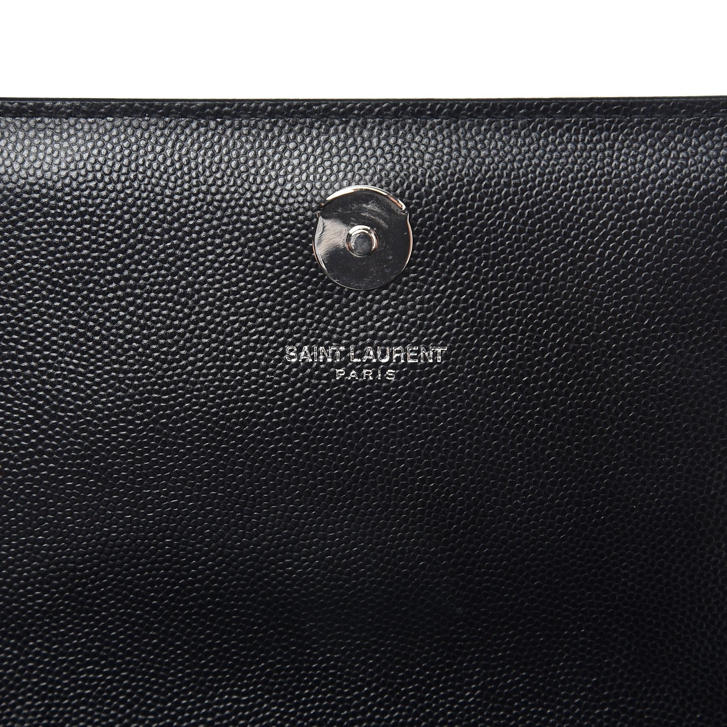 Saint Laurent Grain De Poudre Small Monogram Kate Satchel Black 6 of 7