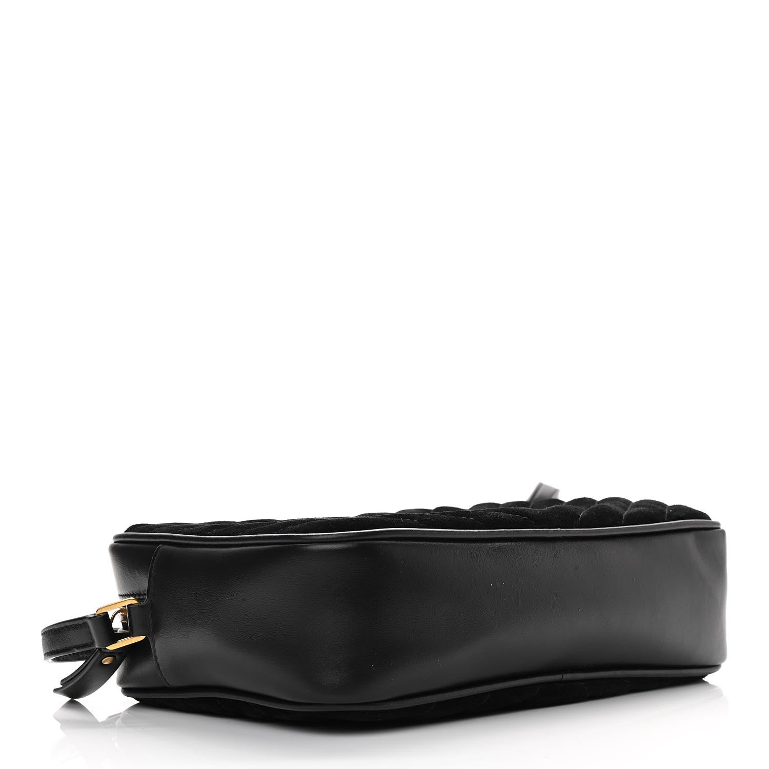 Saint Laurent Suede Calfskin Monogram Lou Camera Bag Black 4 of 10