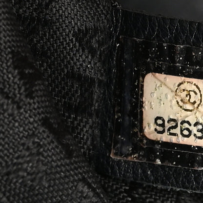 Chanel Caviar Square Stitched Bowler Black 6 of 12