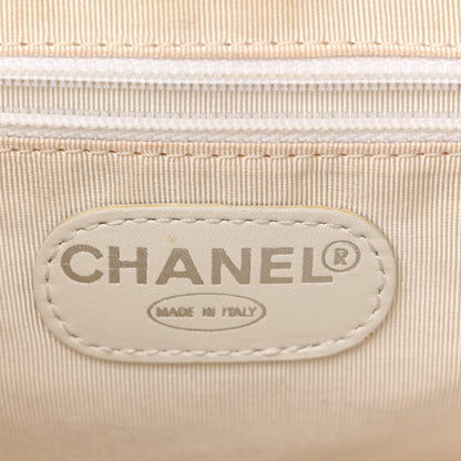 Chanel Caviar CC Backpack White 6 of 19