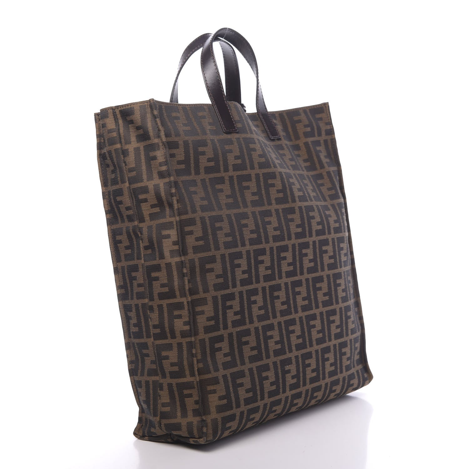Fendi Zucca Shopping Tote Tobacco 3 of 10