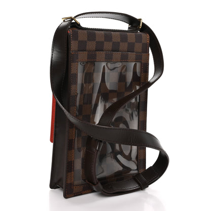 Louis Vuitton Damier Ebene Portobello Travel Shoulder Bag 3 of 9
