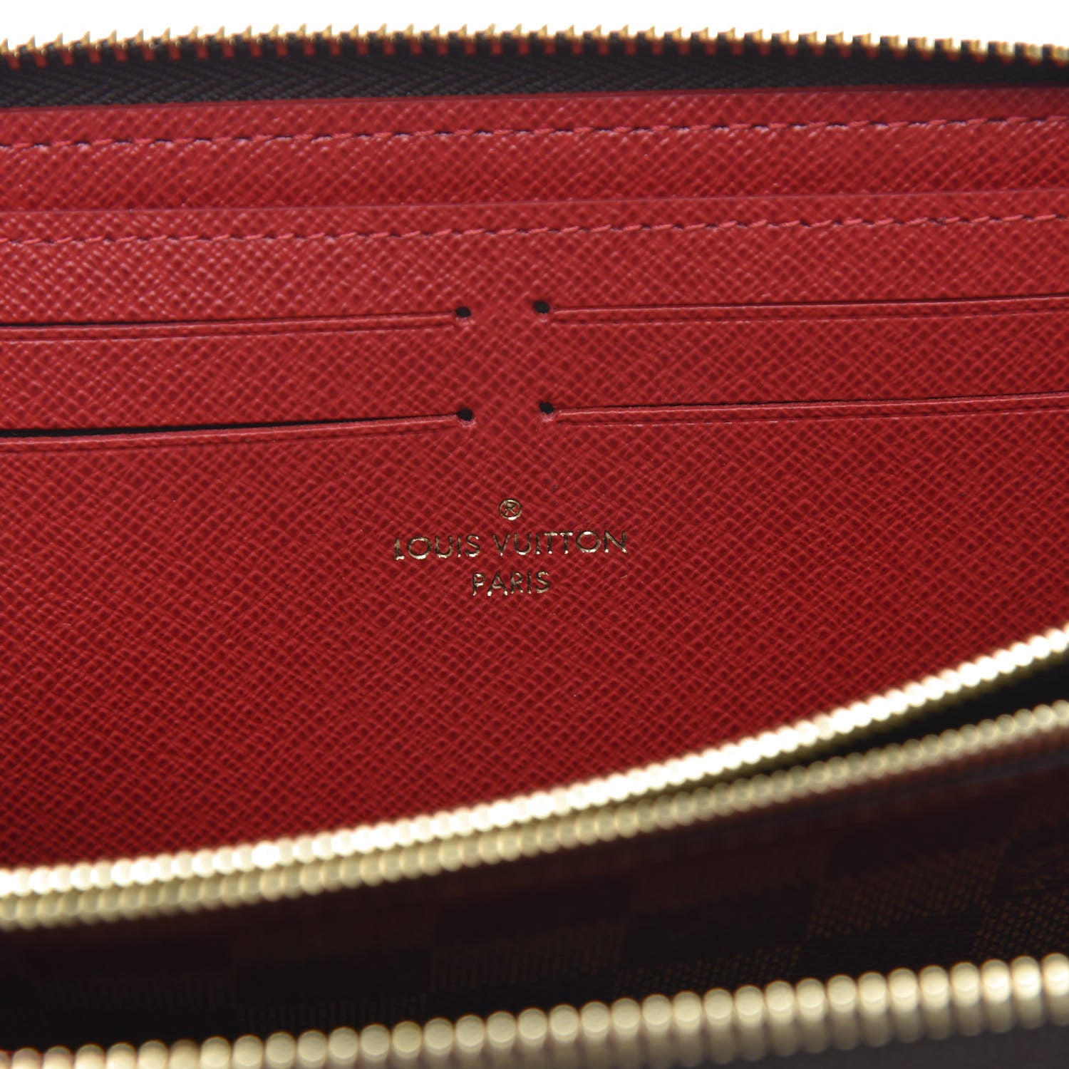 Louis Vuitton Damier Ebene Clemence Wallet 6 of 9