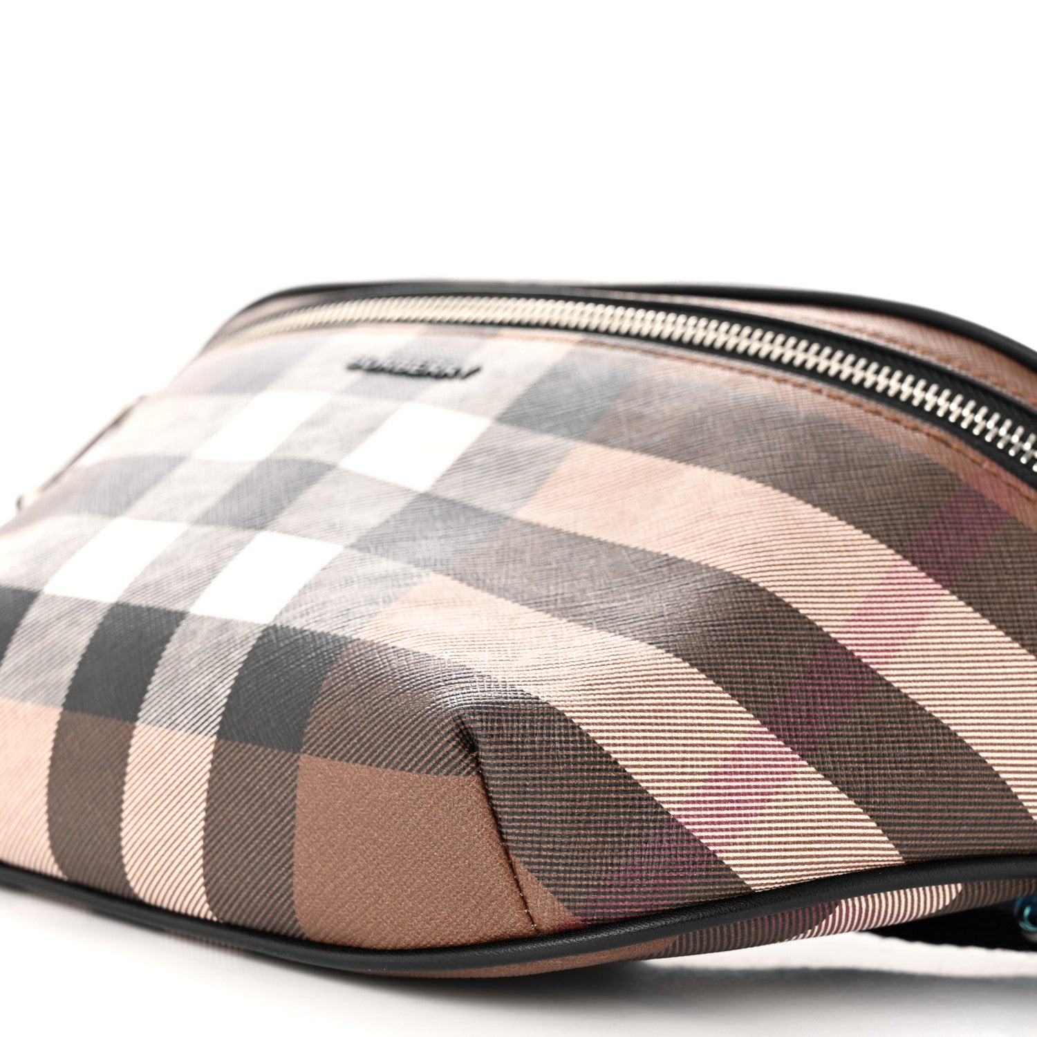 Burberry E-canvas Check Cason Bum Bag Dark Birch Brown 9 of 9