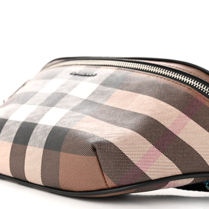 Burberry E-canvas Check Cason Bum Bag Dark Birch Brown 9 of 9