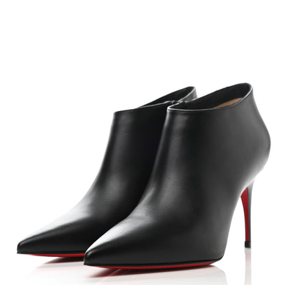 Christian Louboutin Calfskin Gorgona 85 Ankle Boots 36 Black 3 of 10