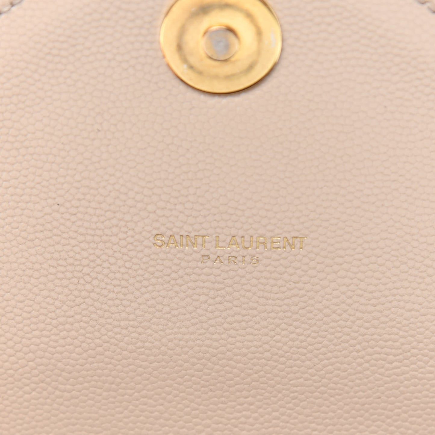 Grain De Poudre Matelasse Chevron Large Monogram Satchel Beige