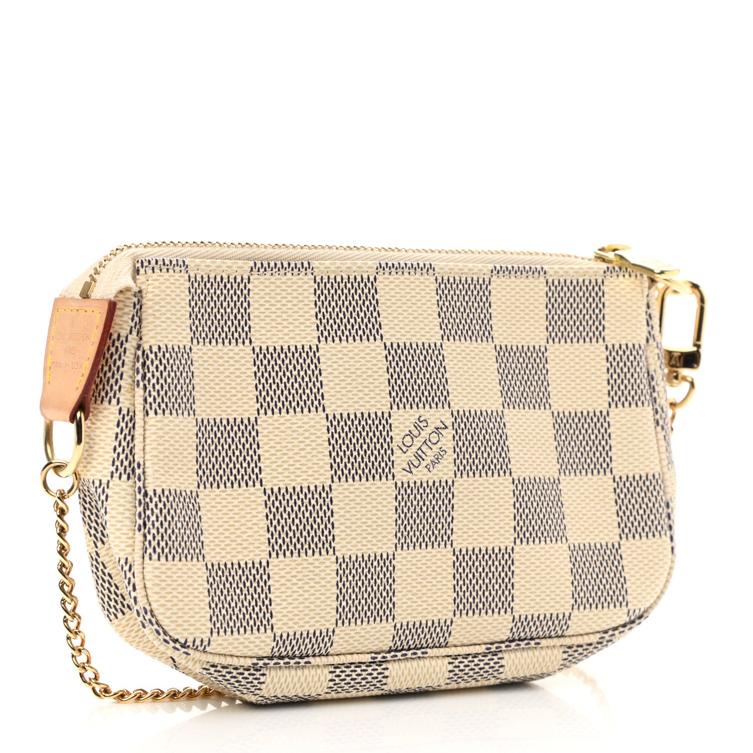 Louis Vuitton Damier Azur Mini Pochette Accessories 2 of 6
